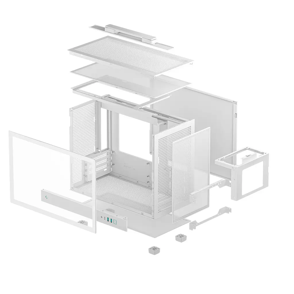Корпус DeepCool CH160 Plus White (R-CH160-WHNGM0-G) без БЖ - фото 3