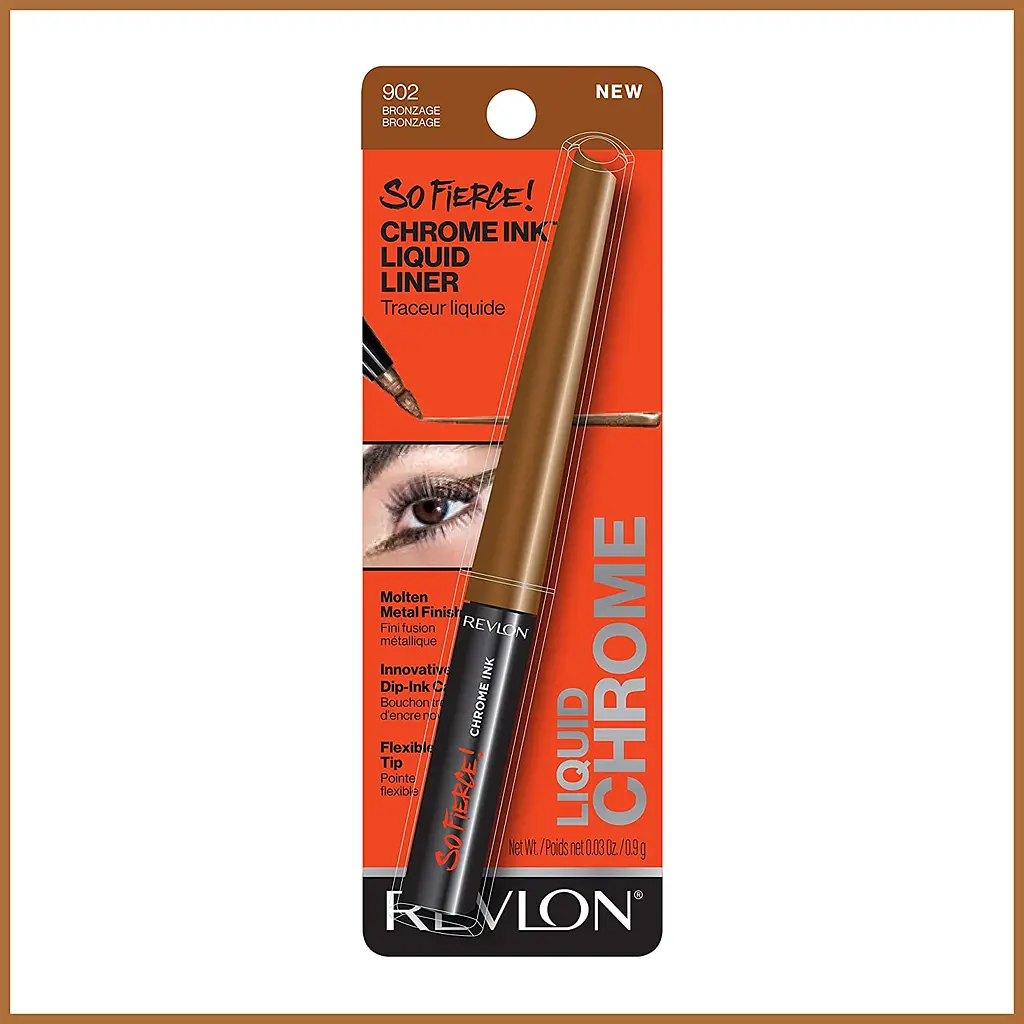 Подводка для глаз Revlon So Fierce! Chrome Ink, тон 902 (Bronzage), 0,9 г (592922) - фото 2
