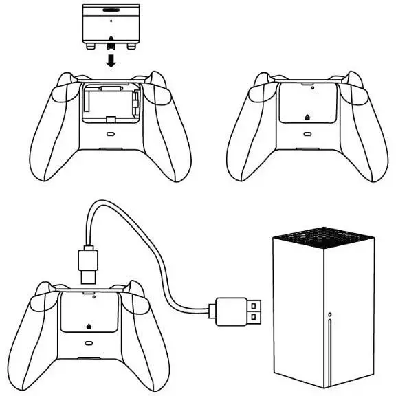 Акумулятор IPega для Xbox series X/S (PG-XBX001) [56137] - фото 4
