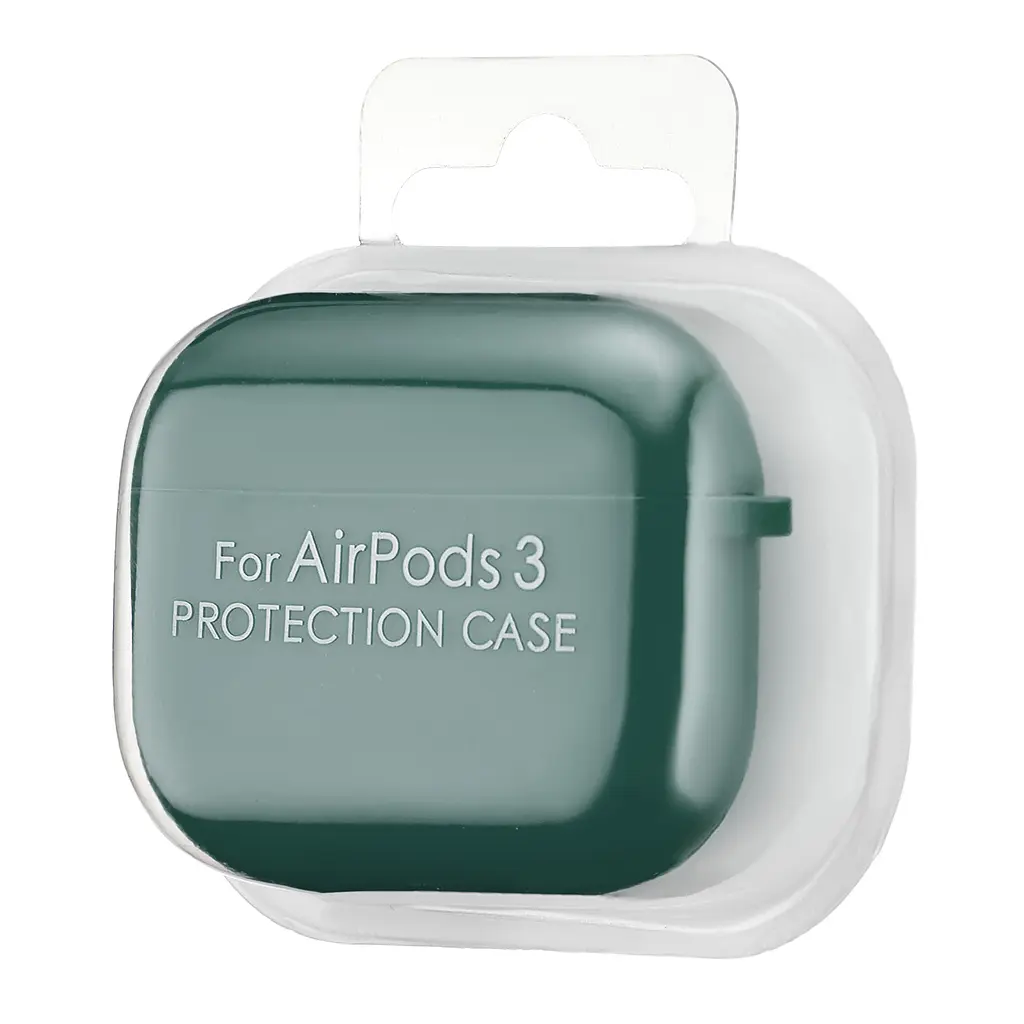Чохол Silicone Case 2,5mm with microfiber for AirPods 3 Needle Green - фото 2