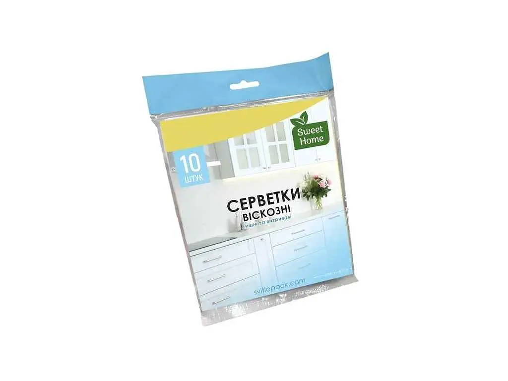 Серветка для прибирання SWEET HOME 10шт