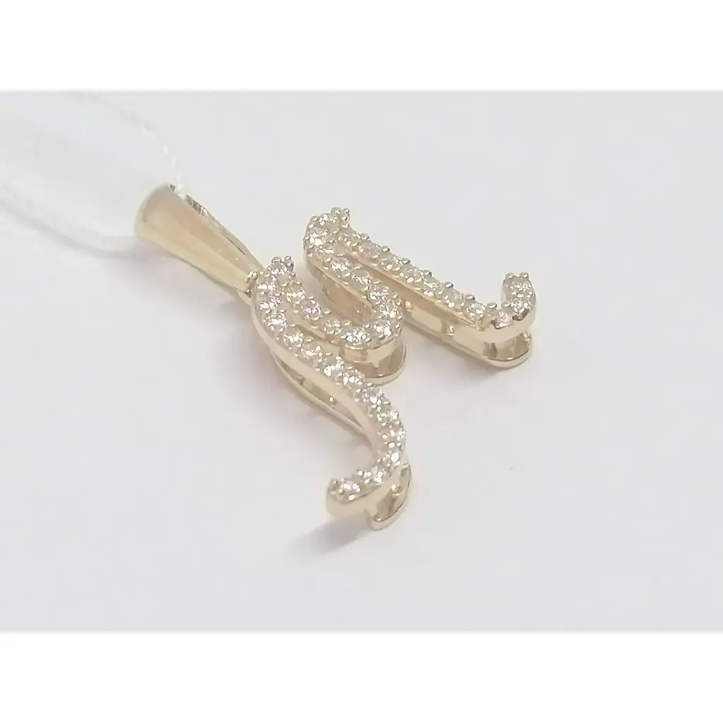 Золота підвіска Favoritum з фіанітами. 311579_М - фото 2