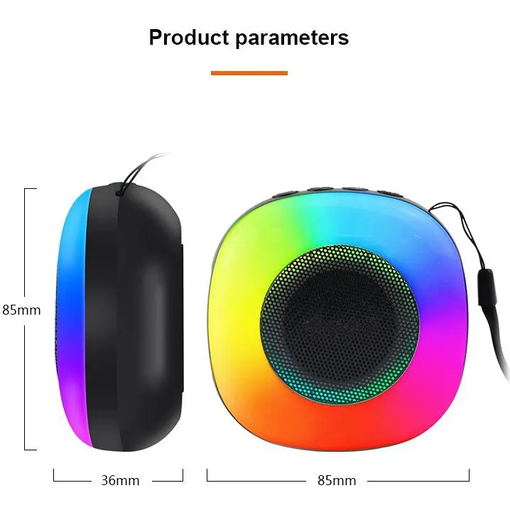 Портативна колонка ретро Kisonli S17 Bluetooth 500 mAh 3 Вт Black - фото 3