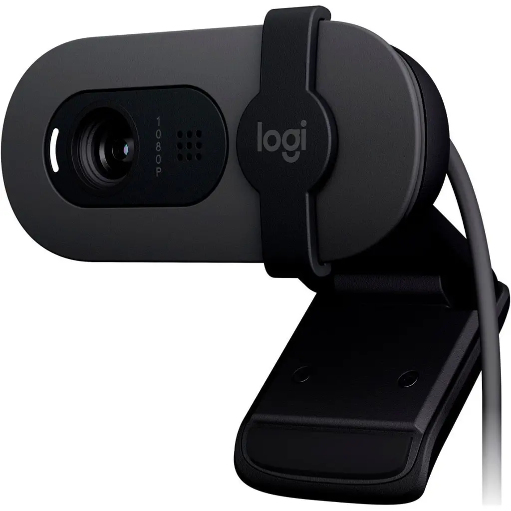 Веб-камера Logitech BRIO 100 Graphite (960-001585) [96682] - фото 2