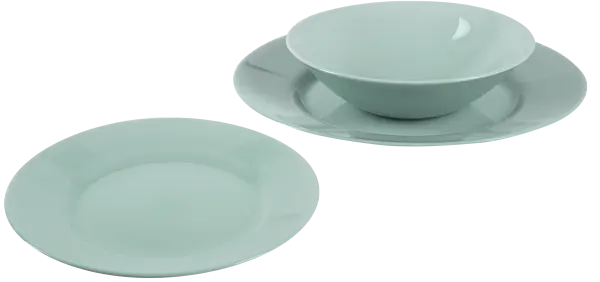Тарілка десертна Luminarc Plumi Light Turquoise 19 см бірюзовий (V9043) - фото 3