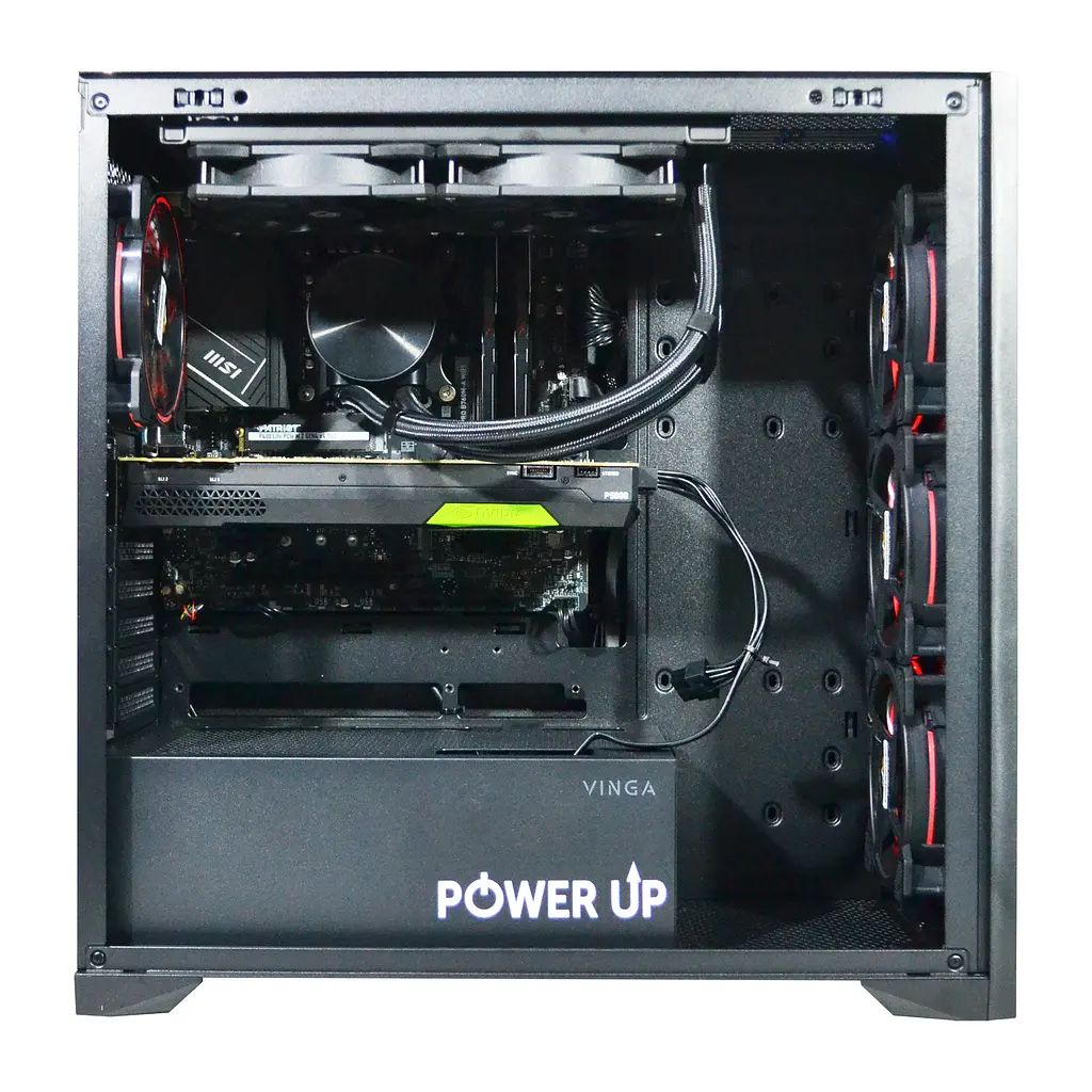Робоча станція Power Up Desktop #462 Core i7 12700K/32 GB/SSD 1TB/NVIDIA Quadro P5000 16 Gb - фото 3