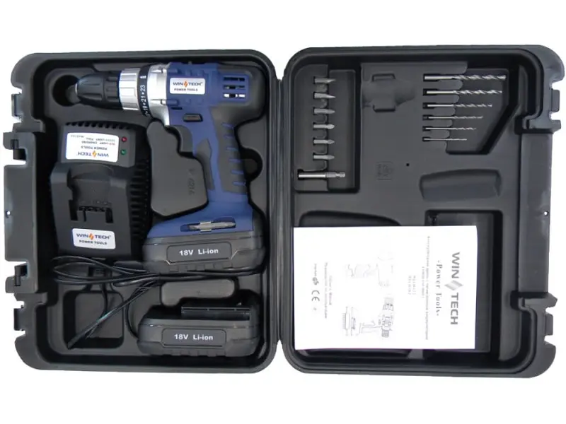 Шуруповерт акумуляторний WinTech WLCD-18/2 - фото 3