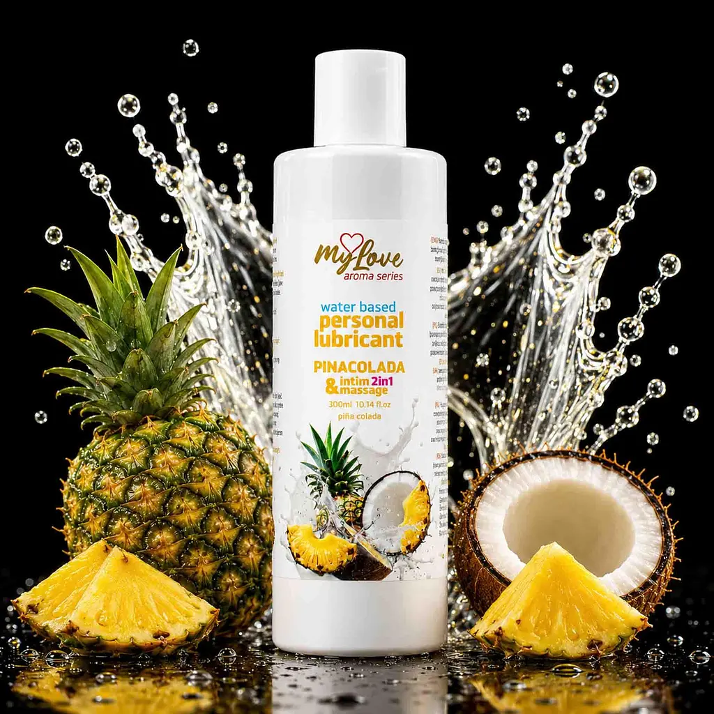 Універсальний лубрикант і масажний гель MyLove Aroma Series Pinacolada 300 мл - фото 2