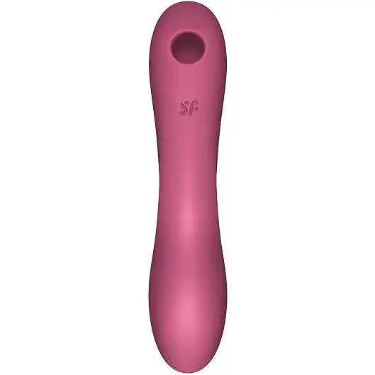 Вакуумний стимулятор із вібрацією Satisfyer Curvy Trinity 3 - фото 3