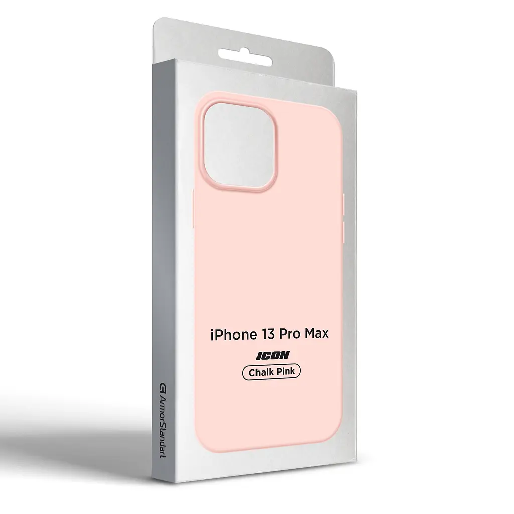 Силиконовый чехол для Apple iPhone 13 Pro Max, ICON2 Case, розовый, противоударный, панель, защита всего корпуса, матовая поверхность Soft Touch, выступает над дисплеем, совместим с защитными стеклами и пленками, с микрофиброй - фото 9