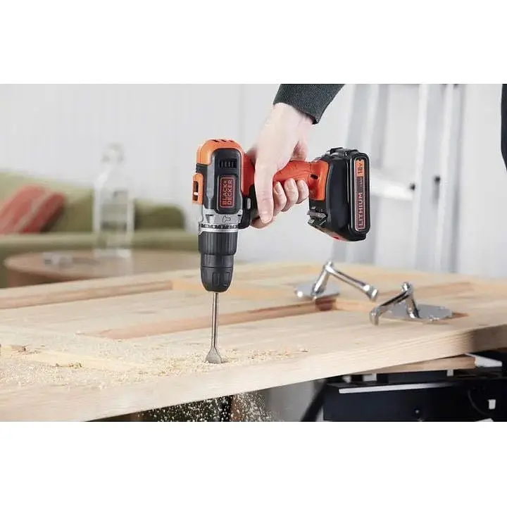 Дрель-шуруповерт Black+Decker BCD003C1 [119534] - фото 15