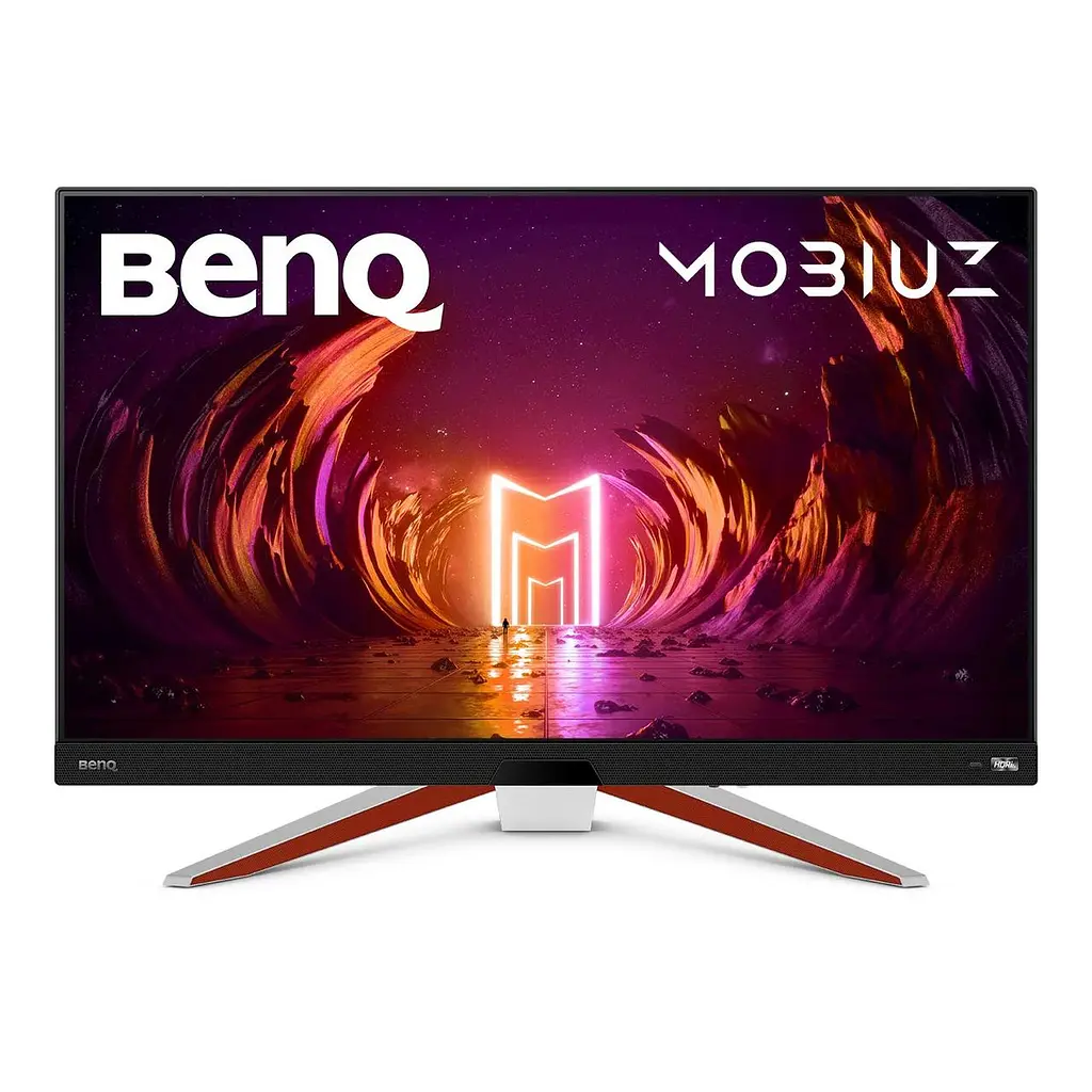 Монітор TFT 27 BenQ EX2710U, 4K UHD, IPS, 144Hz, 1 мс, 2хHDMI, DP, USB-hub, HAS, колонки, білий - фото 2