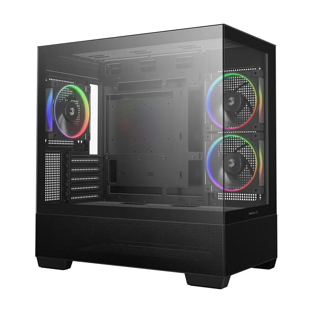 Корпус для ПК Deepcool CG380 3F Black (R-CG380-BKAGM3-G) - фото 3