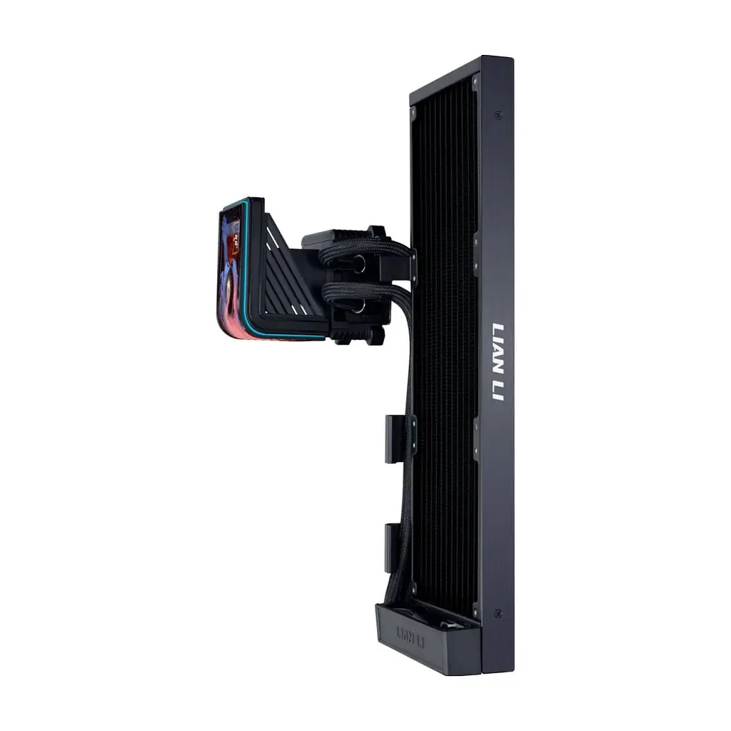 Система рідинного охолодження Lian Li Hydroshift II OLED Curved 360Fanless, Black (G89.GHS2OLDC36NB.00) - фото 4