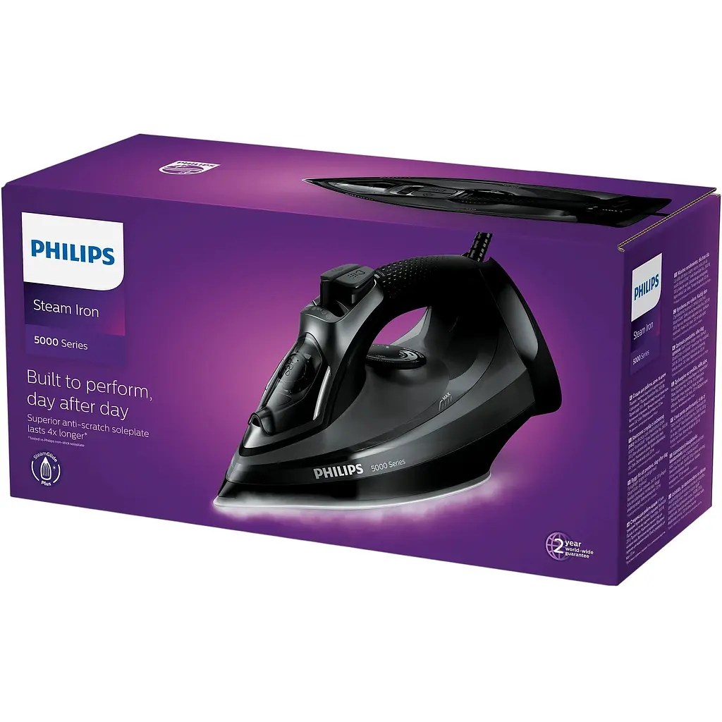 Утюг Philips Series 5000 черный (DST5040/80) - фото 4