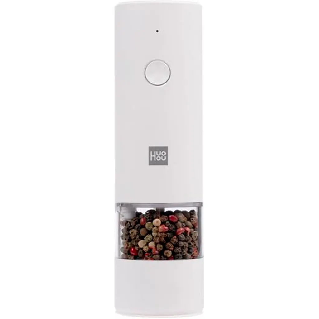 Подрібнювач солі та перцю HuoHou Electric Grinder Charging Type HU0201 White [129263] - фото 2