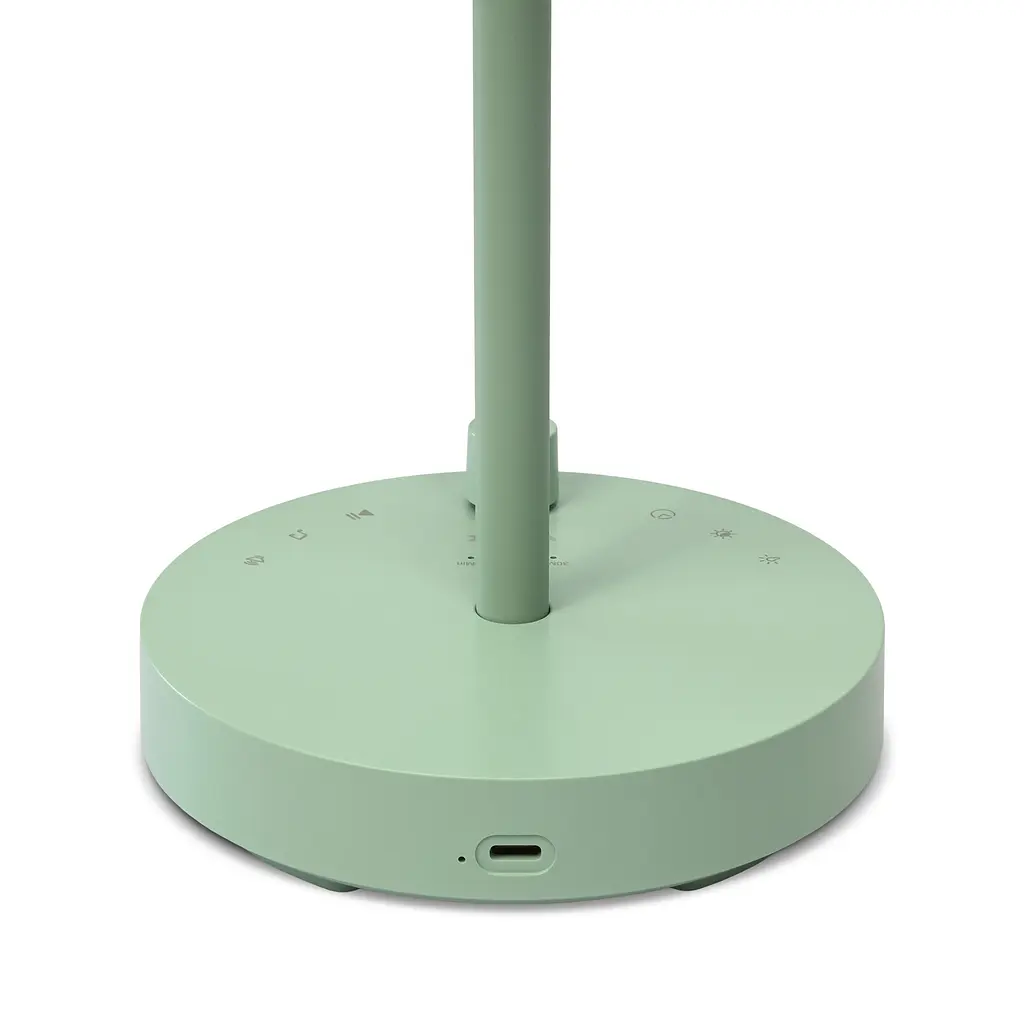 LED лампа настiльна з акумулятором VIDEX VL-TF23G 8.5W 4000K+RGB Green VIDEX (29248-000) - фото 9