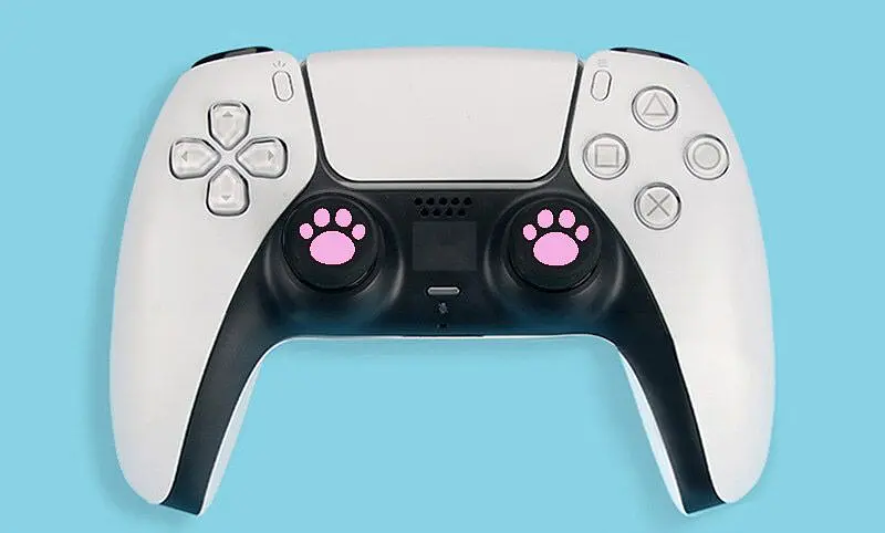 Накладки на стіки Thumb Grips 2-pack for PS4/PS5/Xbox One FootPrint Rose [84388] - фото 2