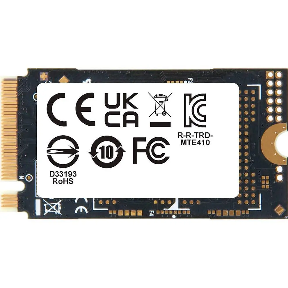 Накопитель SSD Transcend m.2 NVMe 256GB 2242 PCIe 4.0x4 3D TLC DRAM-less (TS256GMTE410S) (TS256GMTE410S_) - фото 2