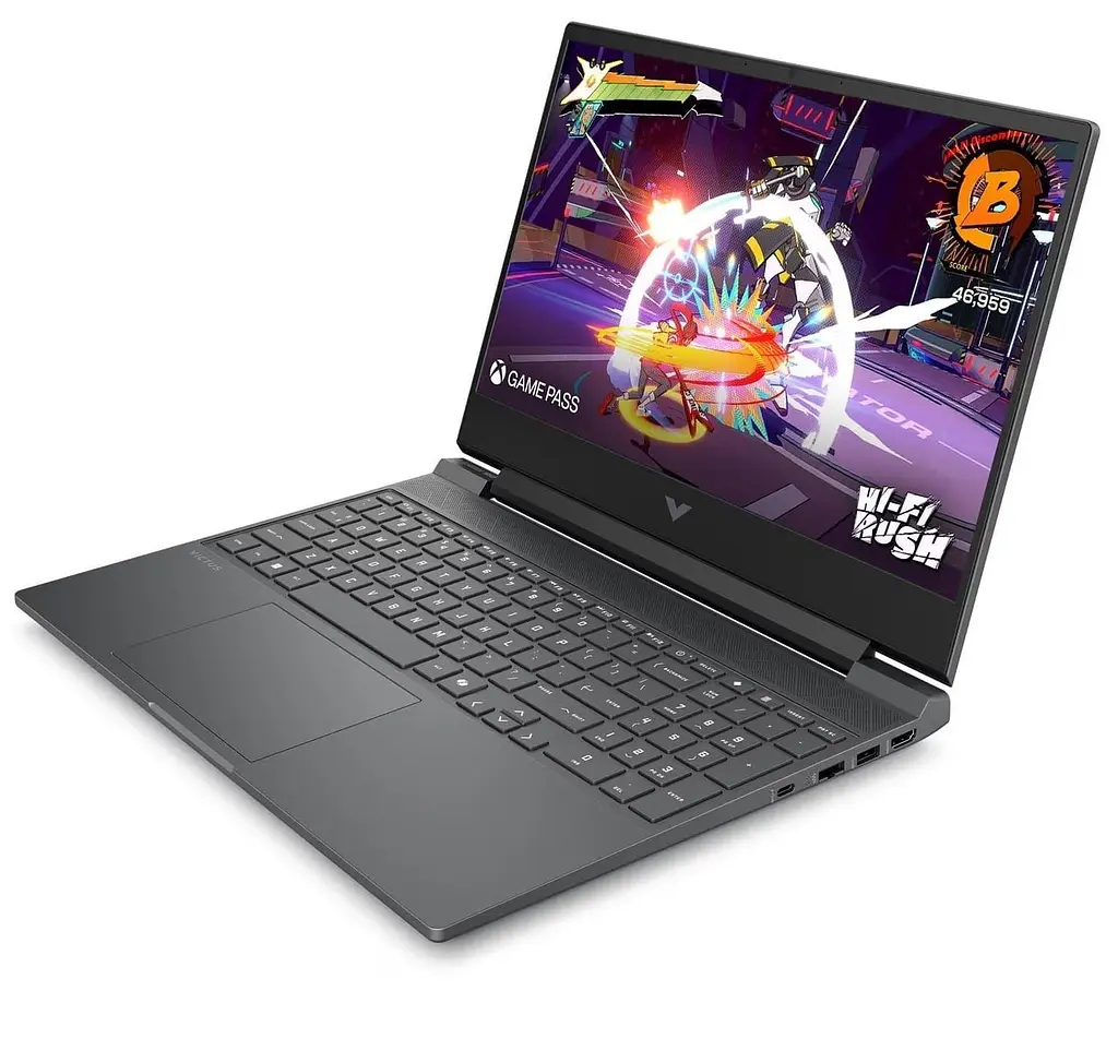 Ноутбук HP 15.6 Victus 15-fa2100ua FHD IPS AG/Intel i7-13650HX/24GB/1TB/RTX 3050 6GB/DOS/Gray (D3XT4EA) - фото 2