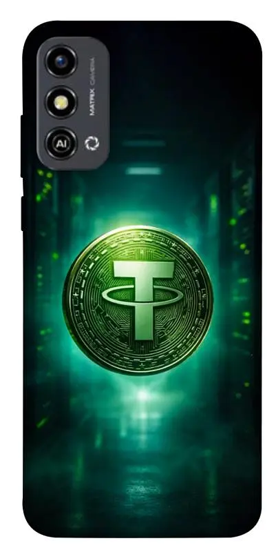 TPU чохол Demsky Usdt для ZTE Blade A53
