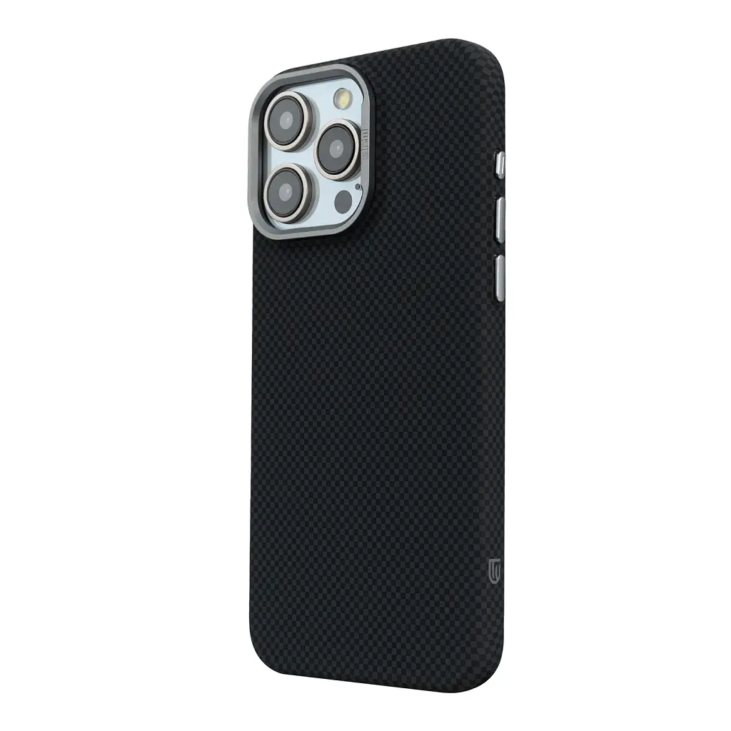 Чохол ArmorStandart LikeCarbon2 MagCase для Apple iPhone 16 Pro Max Kevlar Black - фото 5