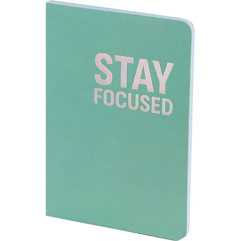 Книга записна A5 Axent Motivation Stay Focused 80 аркушів клітка (8700-15-A) - фото 2