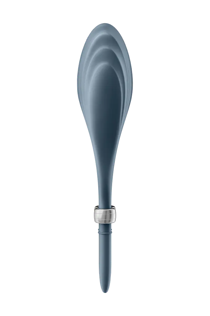 Ерекційне ласо з вібрацією Satisfyer Duelist, 14.5 см (сірий) - фото 2