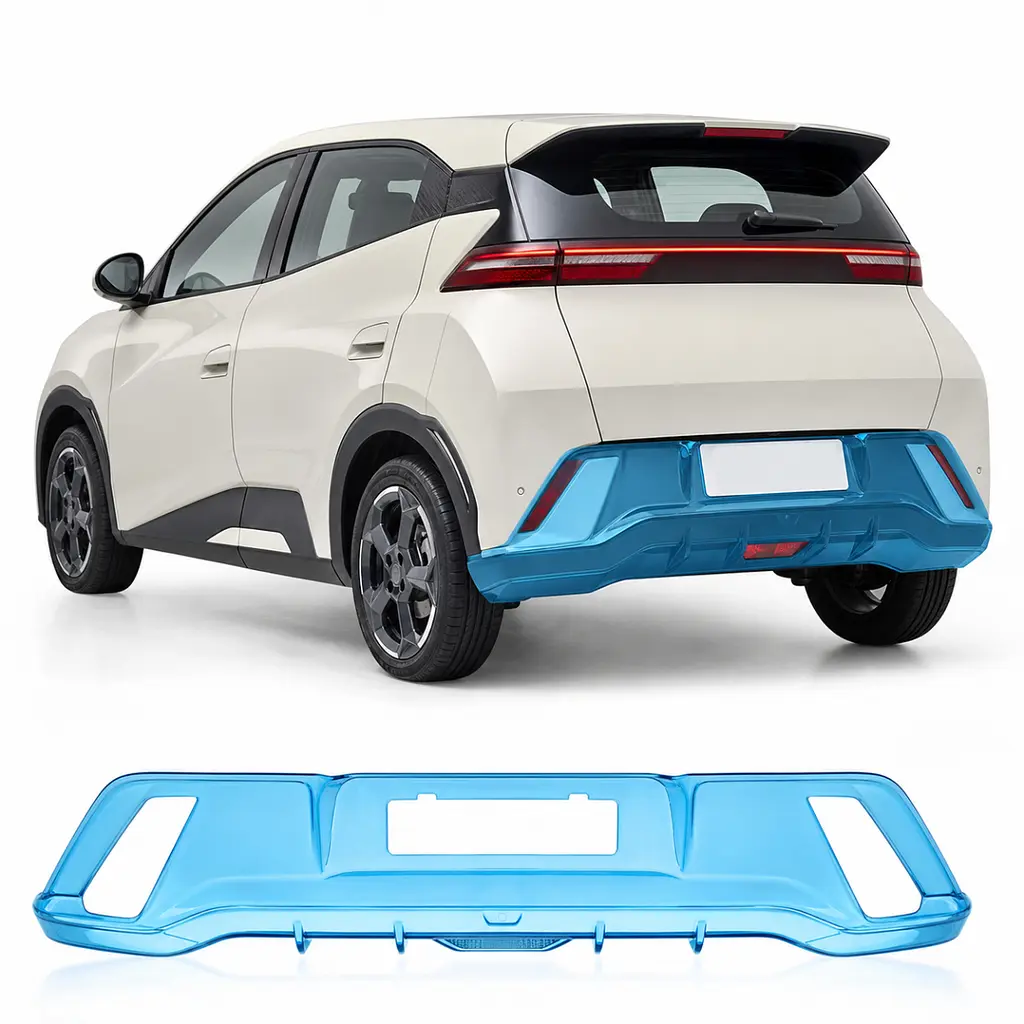 Антигравійна захисна бронеплівка за лекалами для BYD Seagull (Dolphin Surf) I 2023- задній бампер