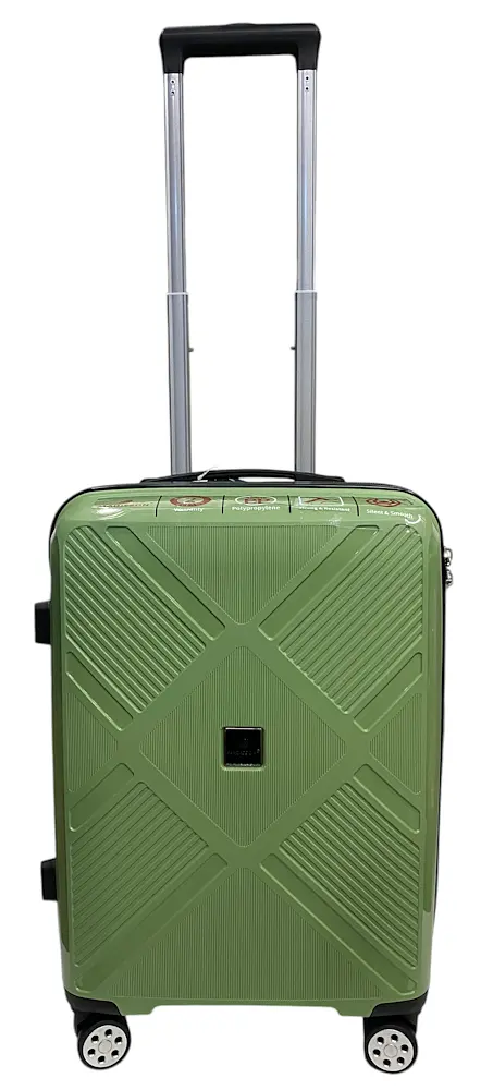 Валіза мала Madisson Snowball 53103 S ручна поклажа 55x39x21 см 37 л 2.7 кг Зелений - фото 8