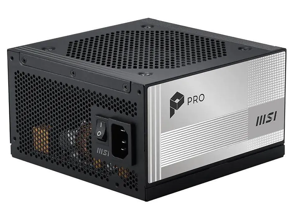 Блок живлення MSI PRO 850W PCIE5 80+ Platinum (PRO A850PL PCIE5) Black