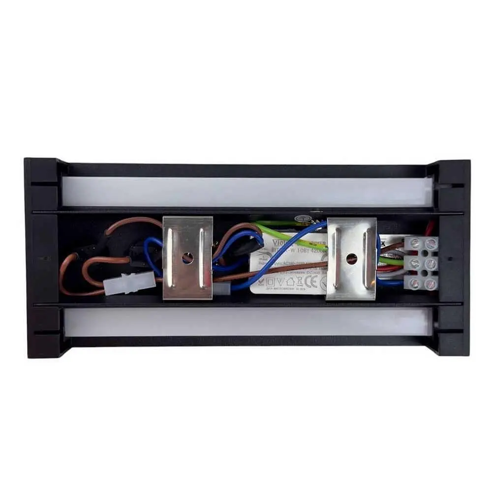 Світильник настінний Violux BITRIX-W 10W 4200K 615Lm IP20 чорний ( 551103 ) - фото 8