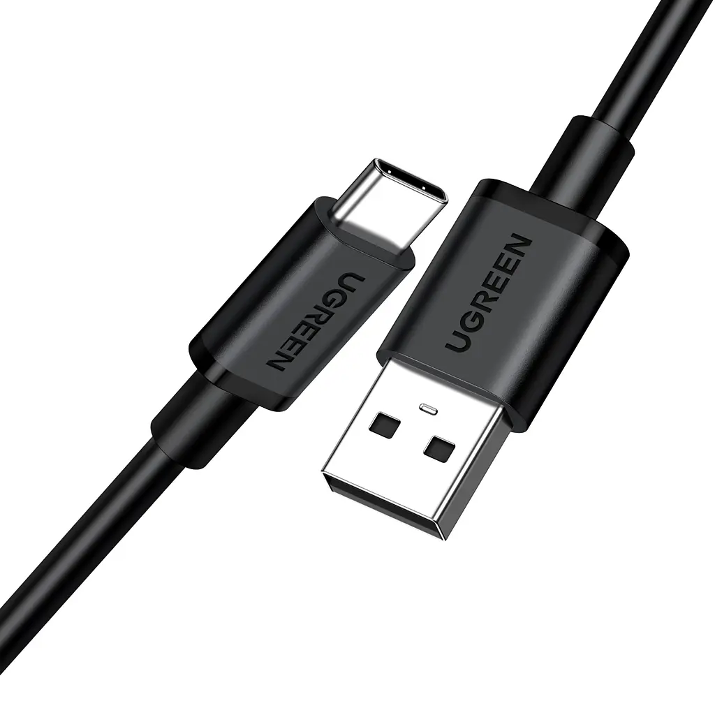Кабель UGREEN L309 USB-A - USB-C QC 3.0 18 Вт 2 м чорний (85478)