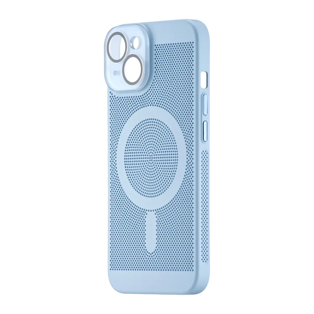 Чохол Perfomed with MagSafe Protected Camera iPhone 14 Light Blue