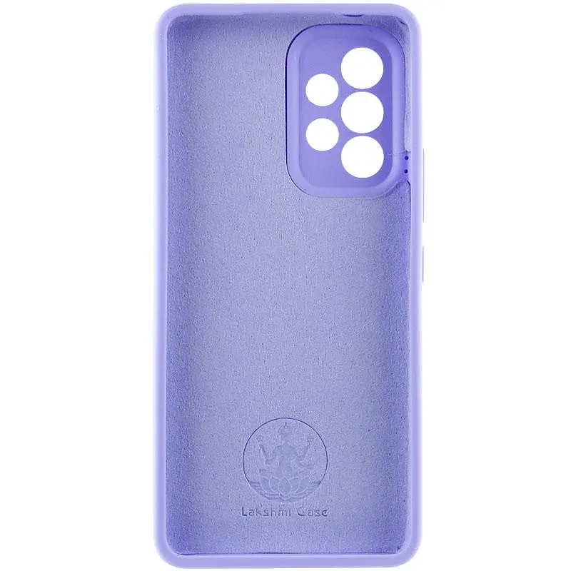 Чехол Silicone Cover Lakshmi Full Camera (AAA) для Samsung Galaxy A32 5G Сиреневый / Dasheen - фото 3