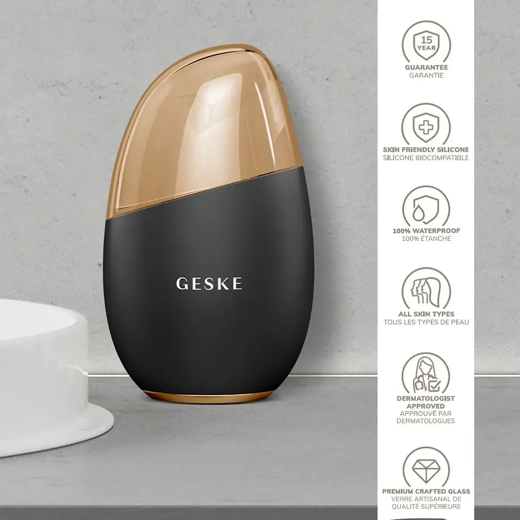 Масажер для обличчя GESKE Cool & Warm Eye and Face Massager 7в1 Gray (HB0287) [176767] - фото 5