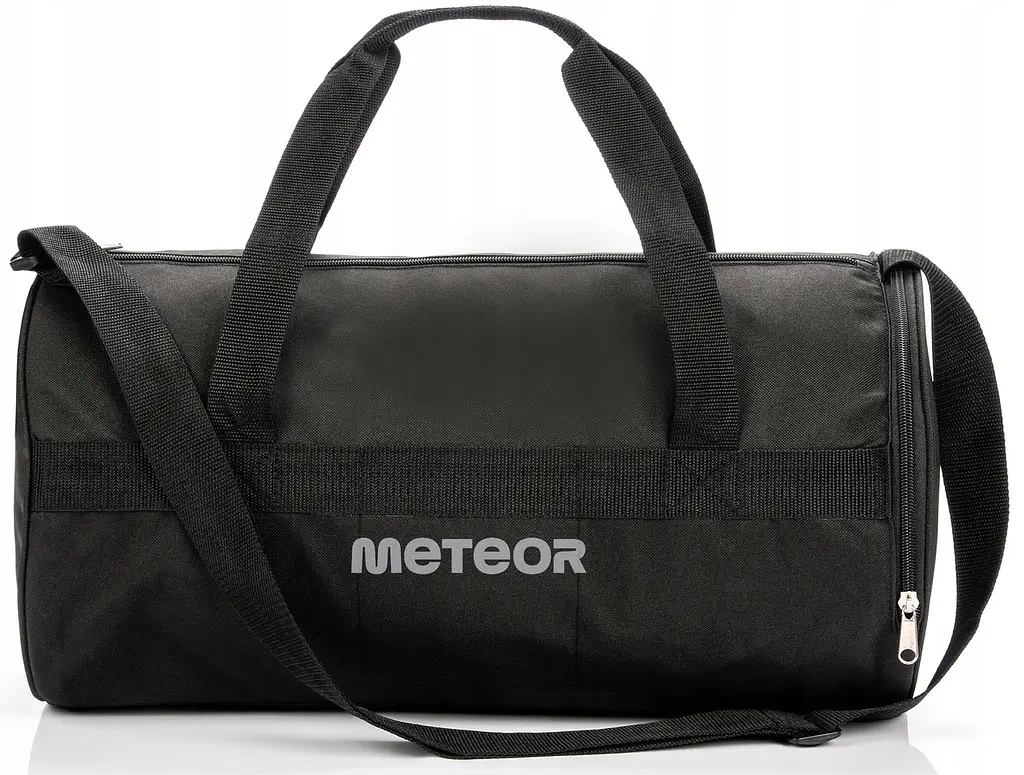 Спортивна сумка з відділом для взуття Fitness Meteor Siggy Bag 74547 25L Чорна - фото 2