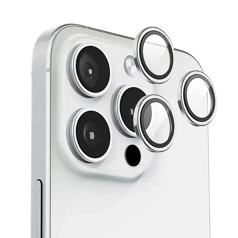 Захисне скло Metal на камеру для Apple iPhone 16 Pro Blueo teh0031406 - фото 3