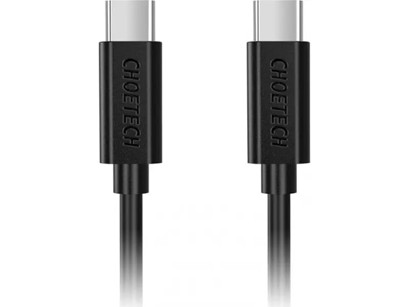 Кабель USB Type-C Choetech USB Type C to USB Type C 3m Black (CC0004) - фото 2