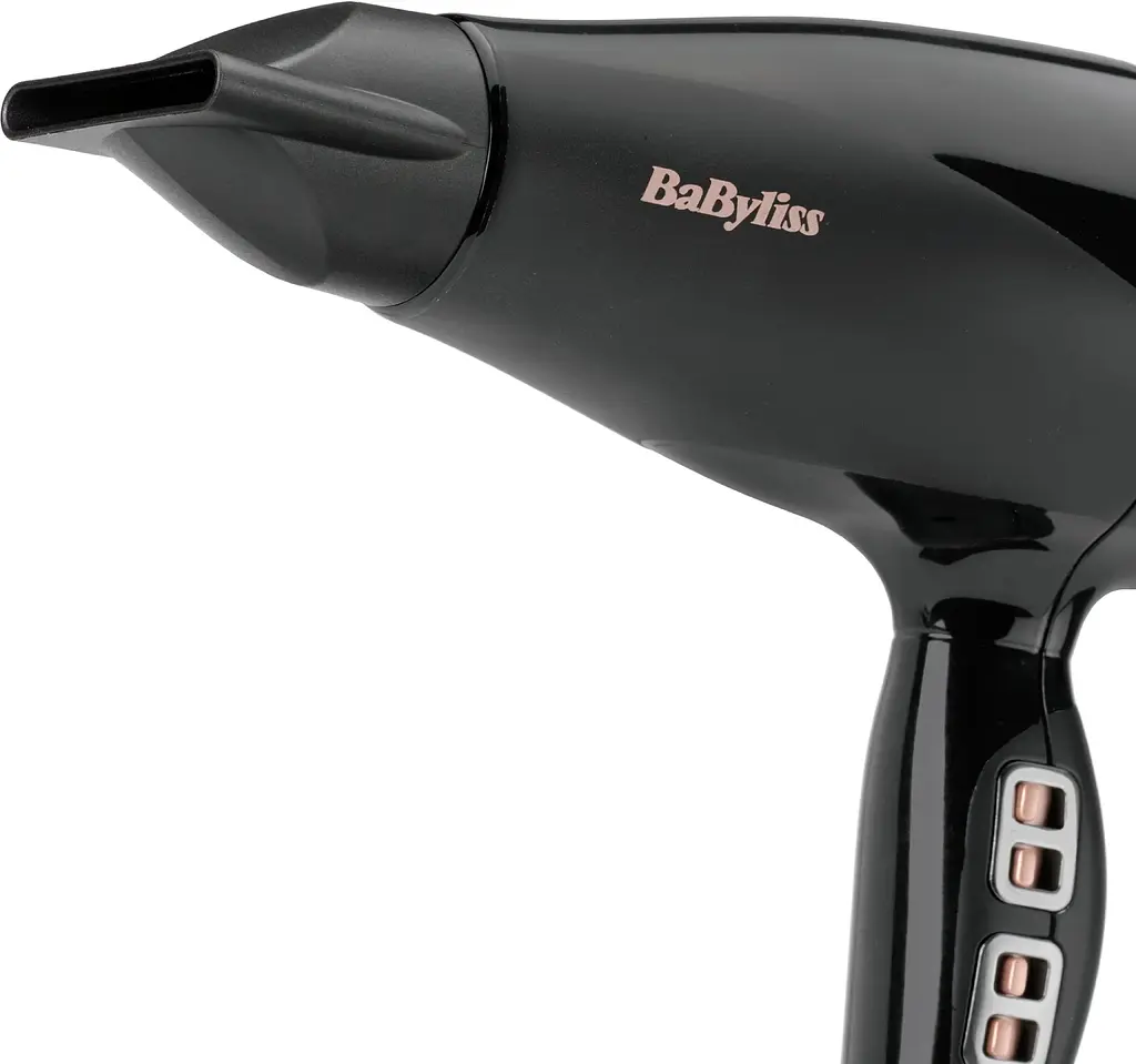 BaByliss Фен Air Power Pro, 2300Вт, 3 режими, дифузор, іоніз-я, хол. обдув, кераміка, чорно-рожевий - фото 7