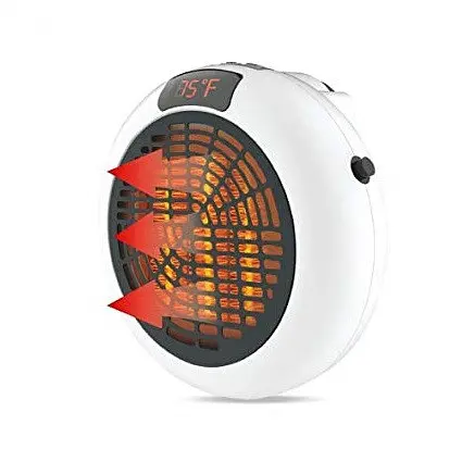 Портативний тепловентилятор дуйка 600W Wonder Heater Pro білий - фото 3