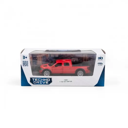 Автомодель - Ford F-150 SVT Raptor (помаранчевий) - фото 3