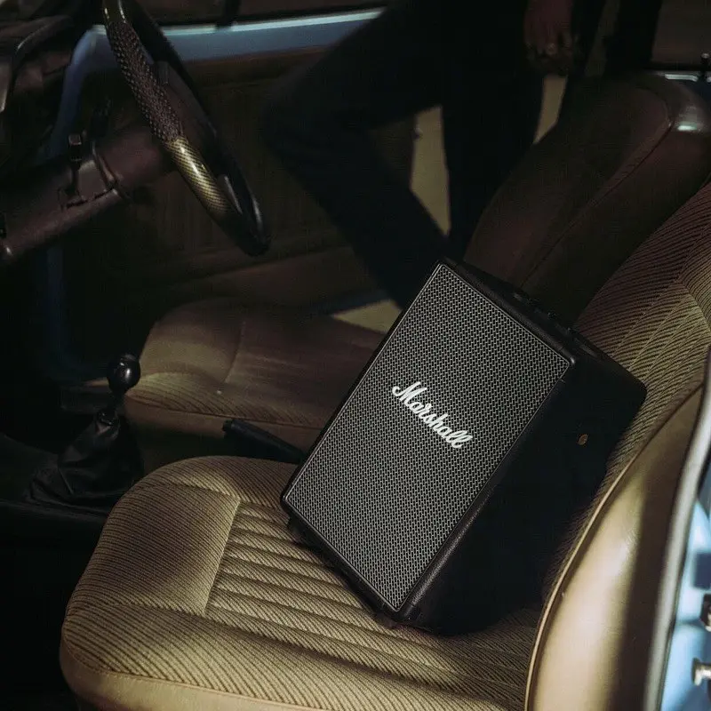 Портативная акустика Marshall Portable Speaker Tufton Black and Brass (1005924) [76083] - фото 6