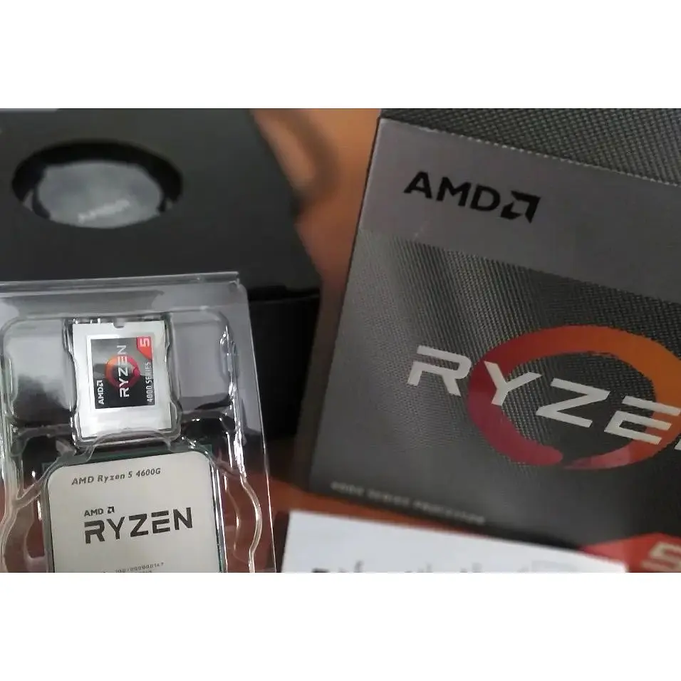 Процессор AMD Ryzen 5 4600G am4 Radeon Graphics Box 100-100000147BOX - фото 5