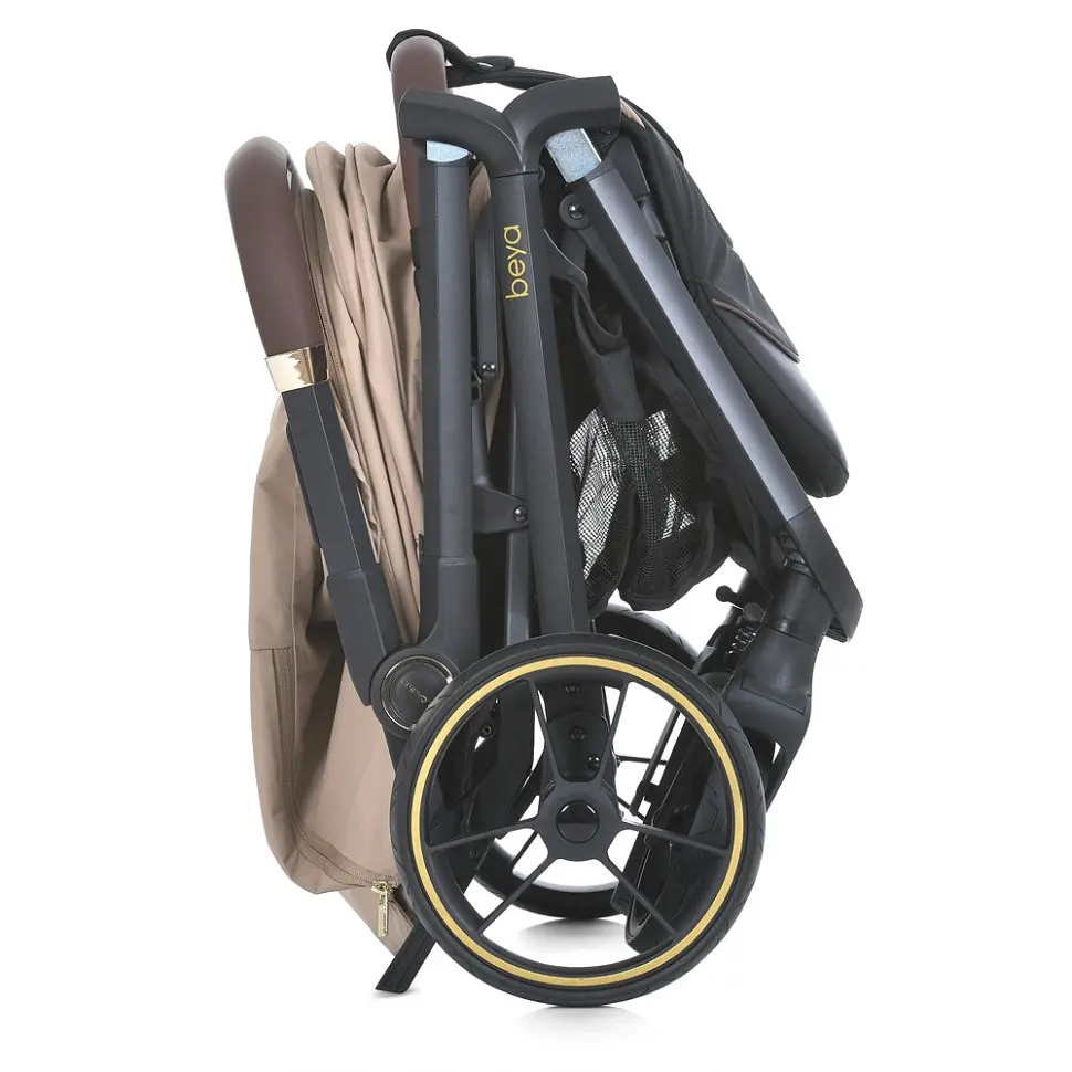 Детская прогулочная коляска El Camino ME 1127-G Beige - фото 2