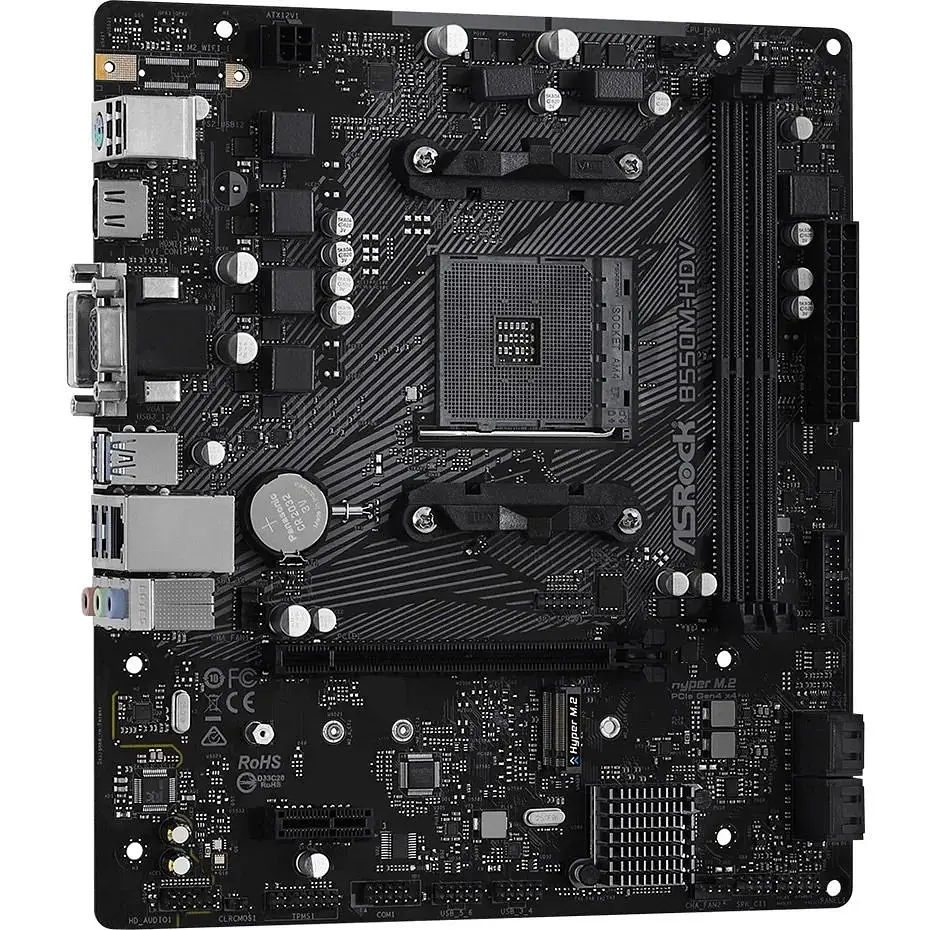 Материнская плата ASRock B550M-HDV [140033] - фото 2