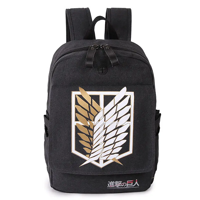 Рюкзак Атака титанов Attack on Titan LOCO rucksack АТ 22.05 черный - фото 2