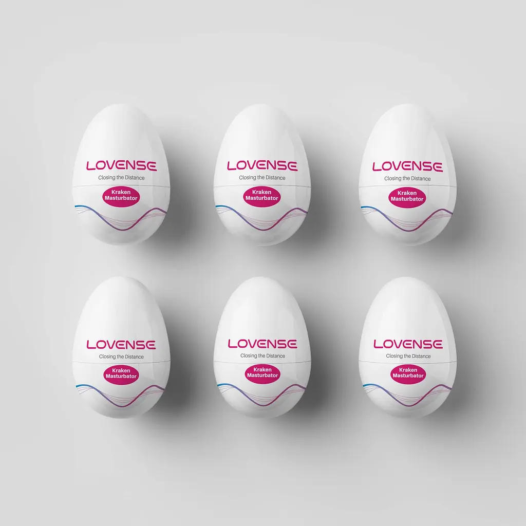 Набір мастурбаторів-яєць Lovense Kraken masturbator egg box, 6 штук, різна текстура - фото 4