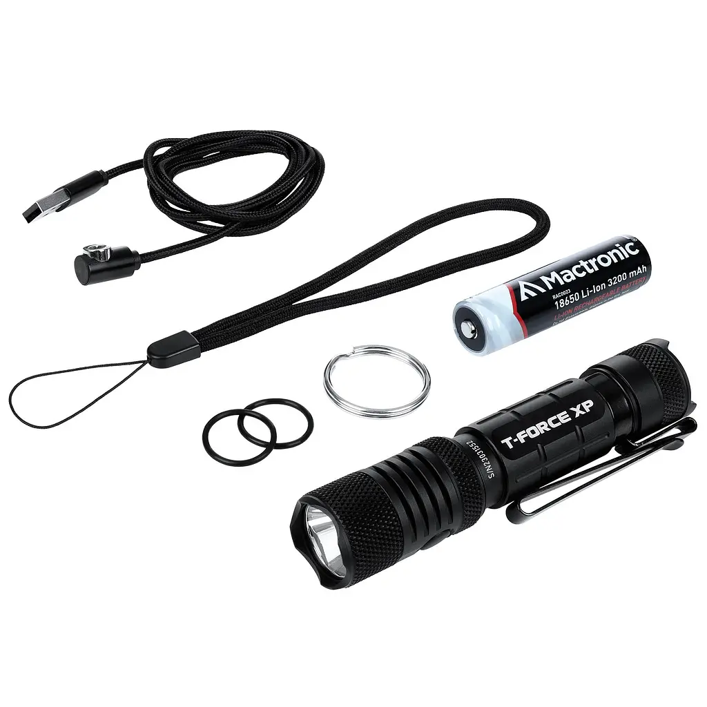 Фонарь тактический Mactronic T-Force XP (2030 Lm) USB Rechargeable Magnetic (THH0211) - фото 4