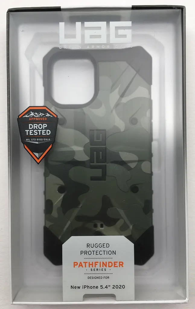 Оригінальний протиударний чохол UAG Pathfinder SE для iPhone 12 Mini (5.4") Forest Camo (112347117271) - фото 3